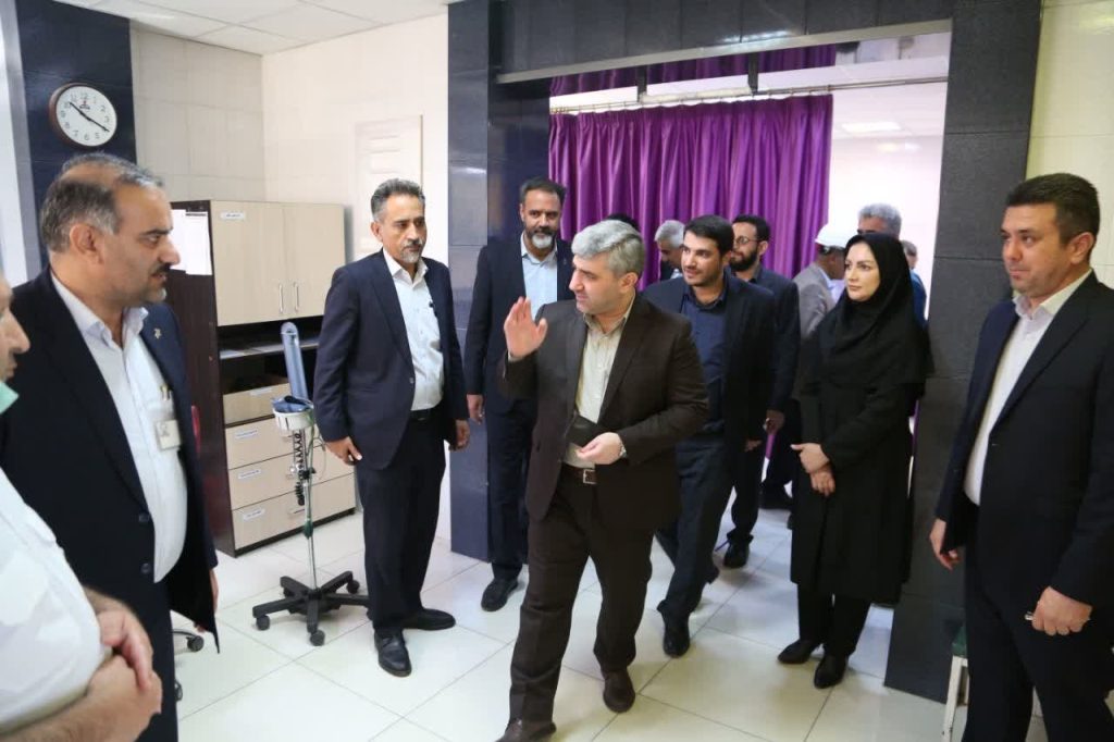 بازدید دکتر افقهی از بخش های مختلف پتروشیمی خراسان و پروژه انتقال پساب